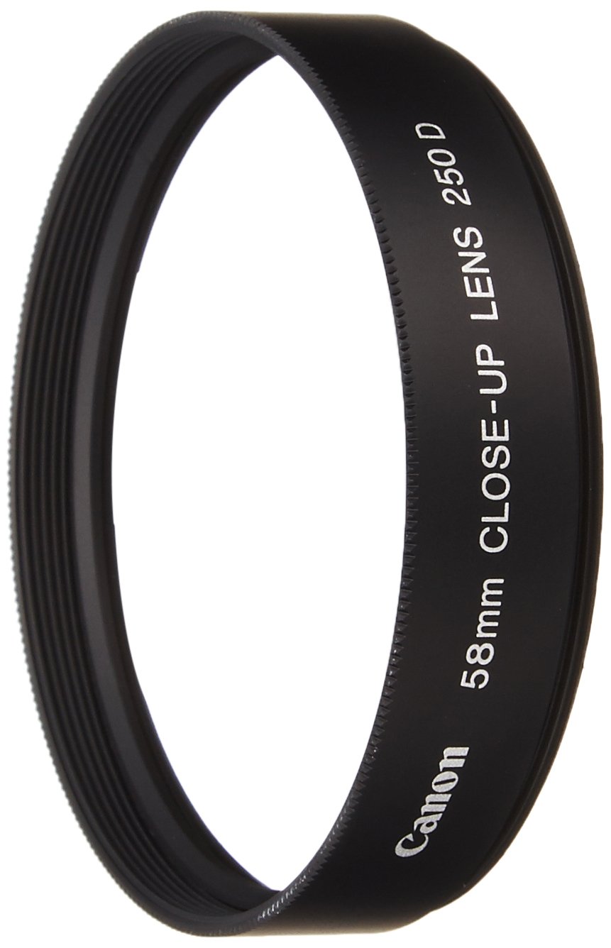 Amazon | Canon クローズアップレンズ 250D 58mm | クローズアップ
