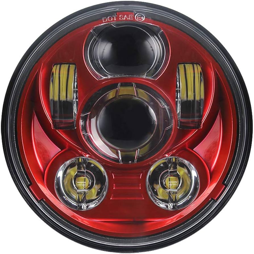 Amazon | Atubeix 5.75インチ ヘッドライトハーレー ダビッドソン用