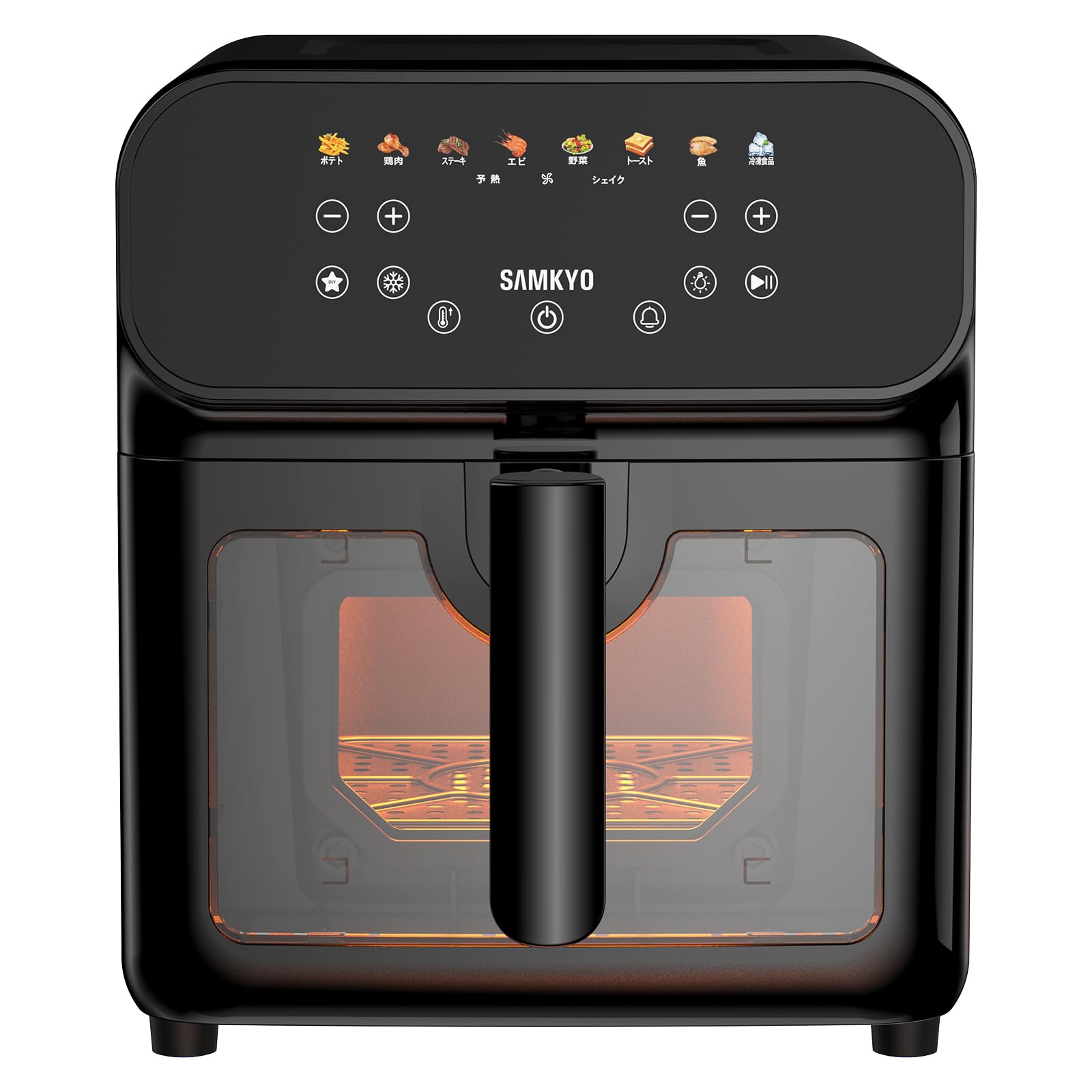 Amazon.co.jp: SAMKYO ノンフライヤー 6.2L 大容量 2-6人用 エア