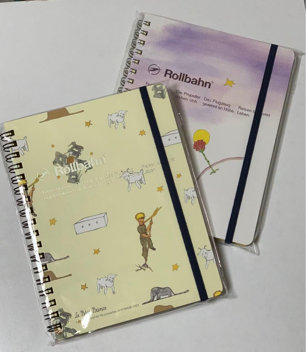 ま*も様 Rollbahn ポケット付メモ Lサイズ 星の王子さま4冊