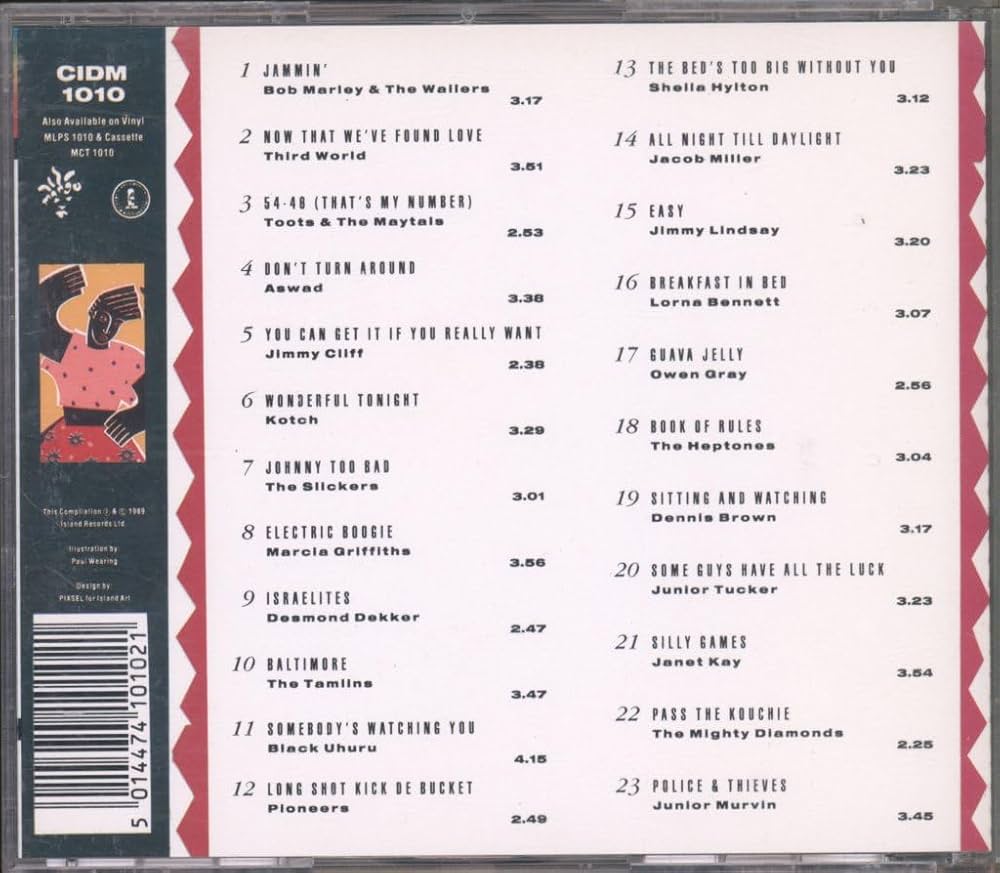 Various Artists - Bob Marley & The Wailers, Third World, Toots