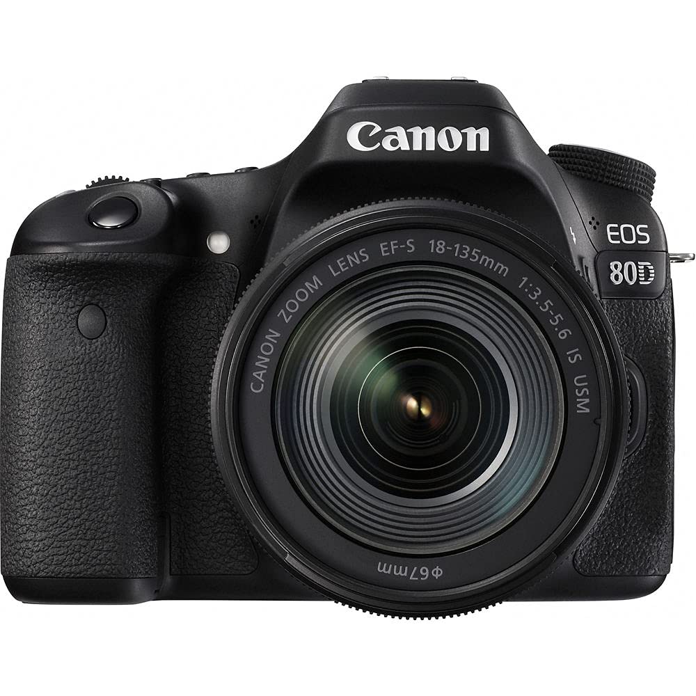 Amazon.com : Canon EOS 80D DSLR Camera with 18-135mm Lens
