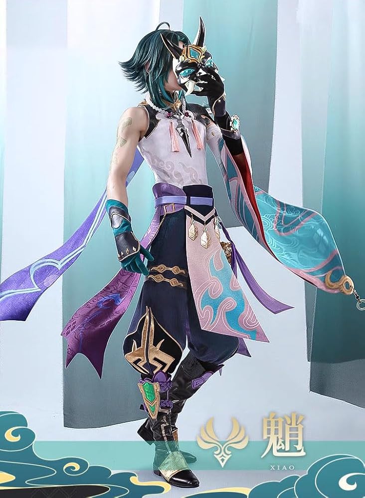 Amazon.co.jp: [ユートピア丸] 原神 コスプレ 魈 ショウ 新版