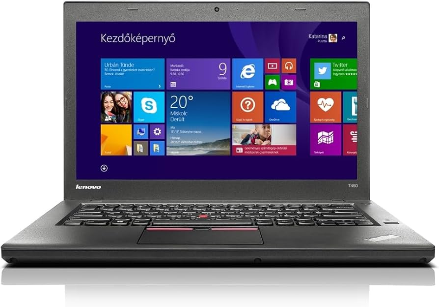 Amazon.com: Lenovo ThinkPad T450 14in HD Business Laptop Computer