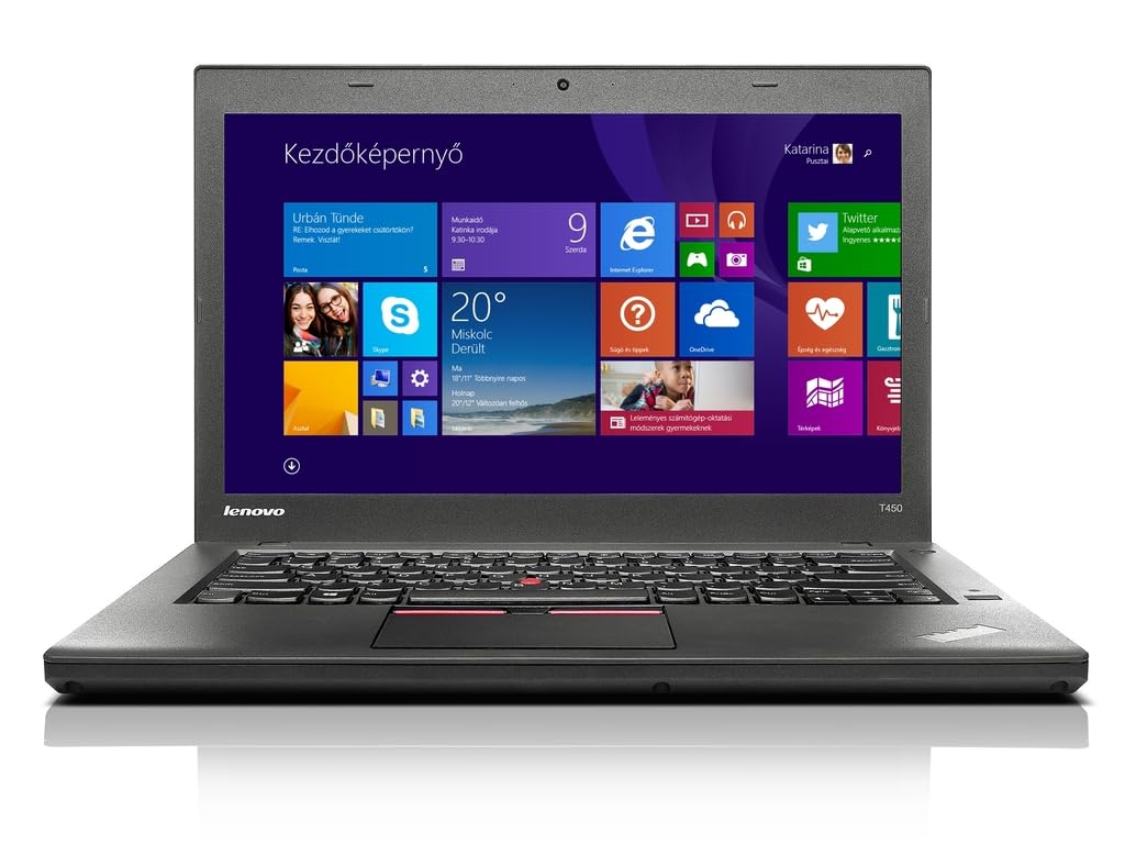Amazon.com: Lenovo ThinkPad T450 14in HD Business Laptop Computer