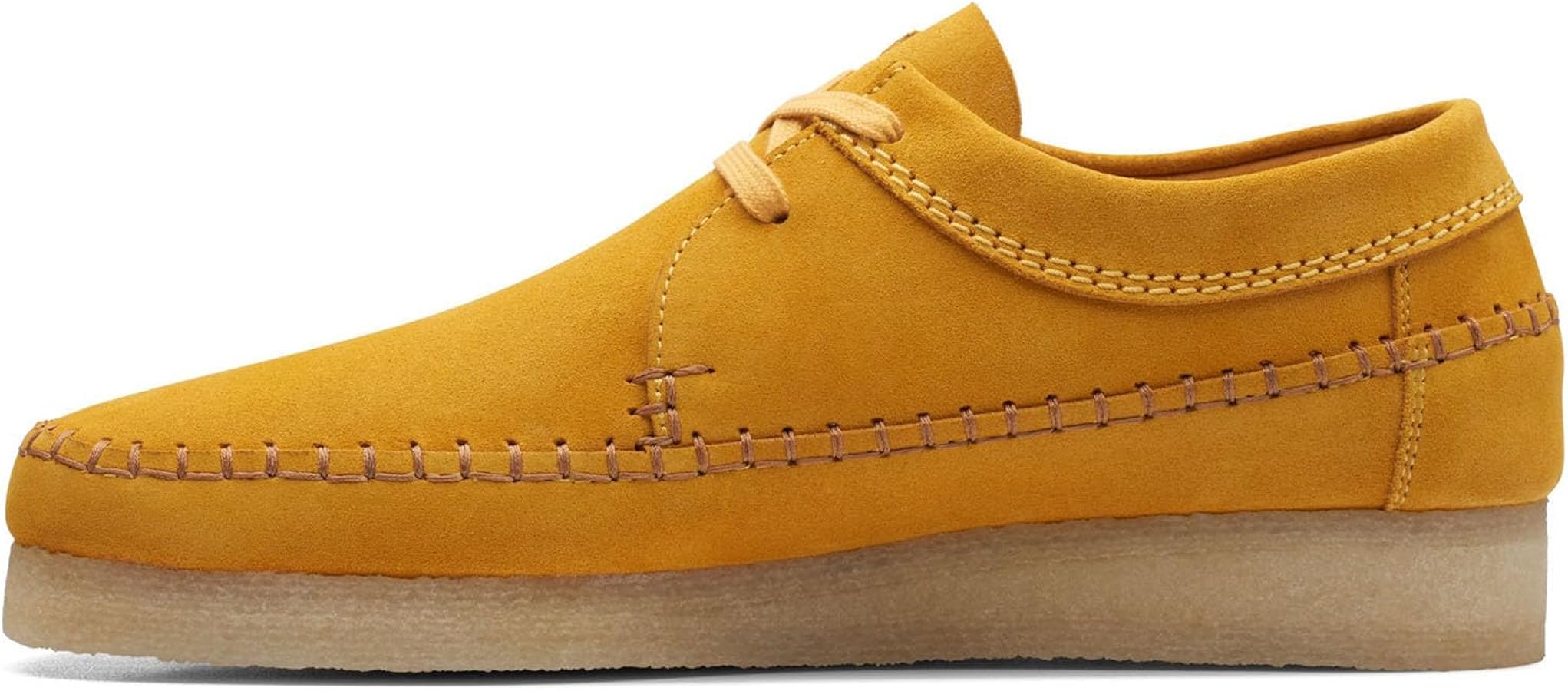 Amazon.com | Clarks - Mens Weaver Shoe, Color Mustard, Size: 8.5 M