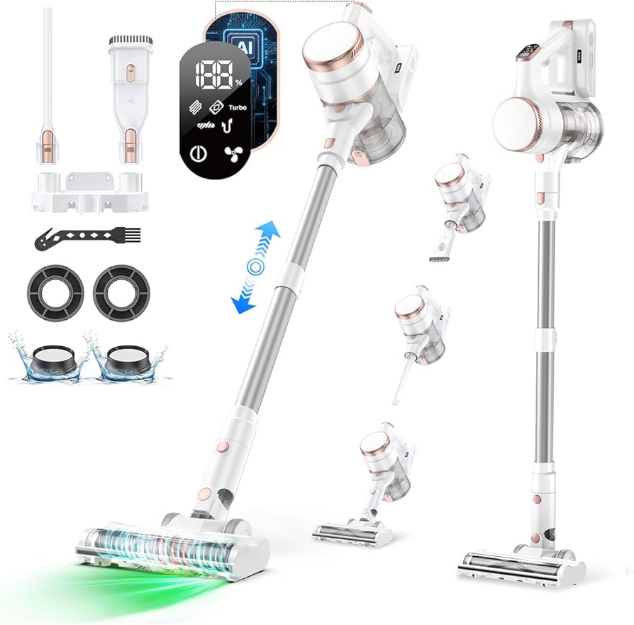 Amazon | 掃除機 コードレス【2026衝撃的デビュー！120Kpa超強力吸引