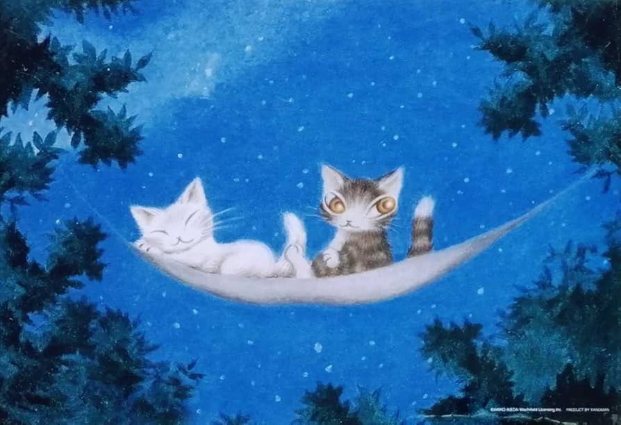 Amazon | ジグソーパズル わちふぃーるど 猫のダヤン 4点セット