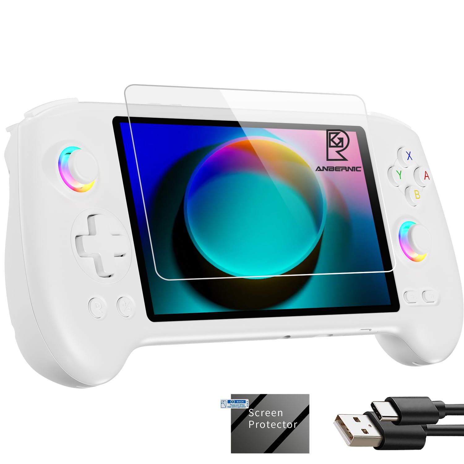 Amazon | ANBERNIC RG557 android 14 ゲーム機 5G WiFi 4.2 Bluetooth