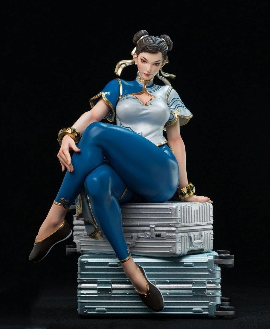 Amazon.co.jp: 春麗 チュンリー 1/4スケール塗装済み完成品フィギュア