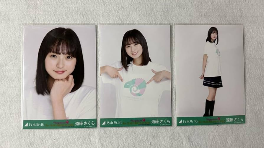 Amazon.co.jp: 乃木坂46 遠藤さくら 生写真 西野七瀬卒業コンサートT