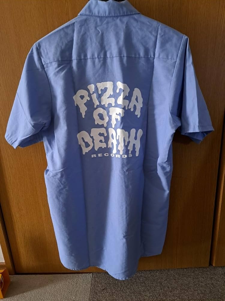Amazon.co.jp: PIZZA OF DEATH ワークシャツ HI-STANDARD KEN YOKOYAMA