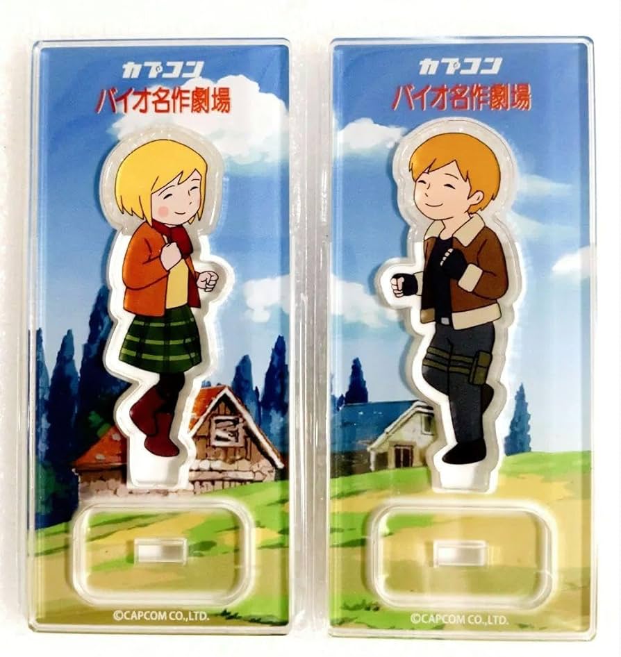 Amazon.co.jp: レオン アシュリー アクリルスタンド バイオ名作劇場