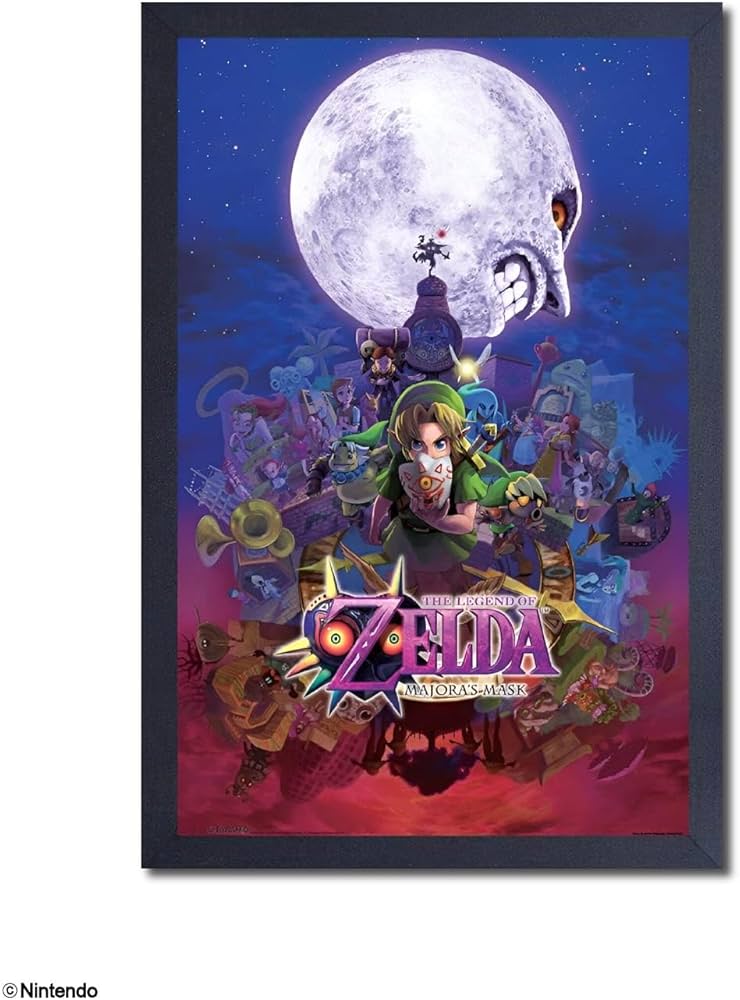 Amazon.co.jp: Pyramid America ニンテンドーゼルダポスター - Majoras