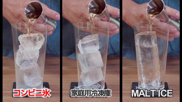 Amazon.co.jp: MALTICE プレミアム 家庭用製氷器 透明氷 製氷皿 【ハイ