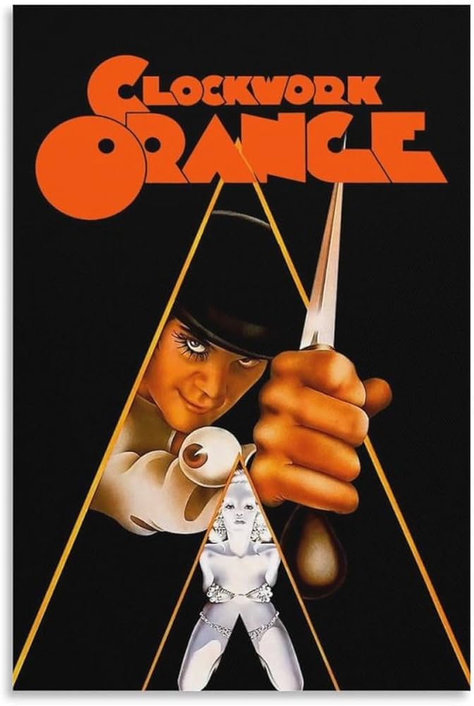 Amazon.co.jp: 映画ポスター 時計じかけのオレンジ（1971）A Clockwork