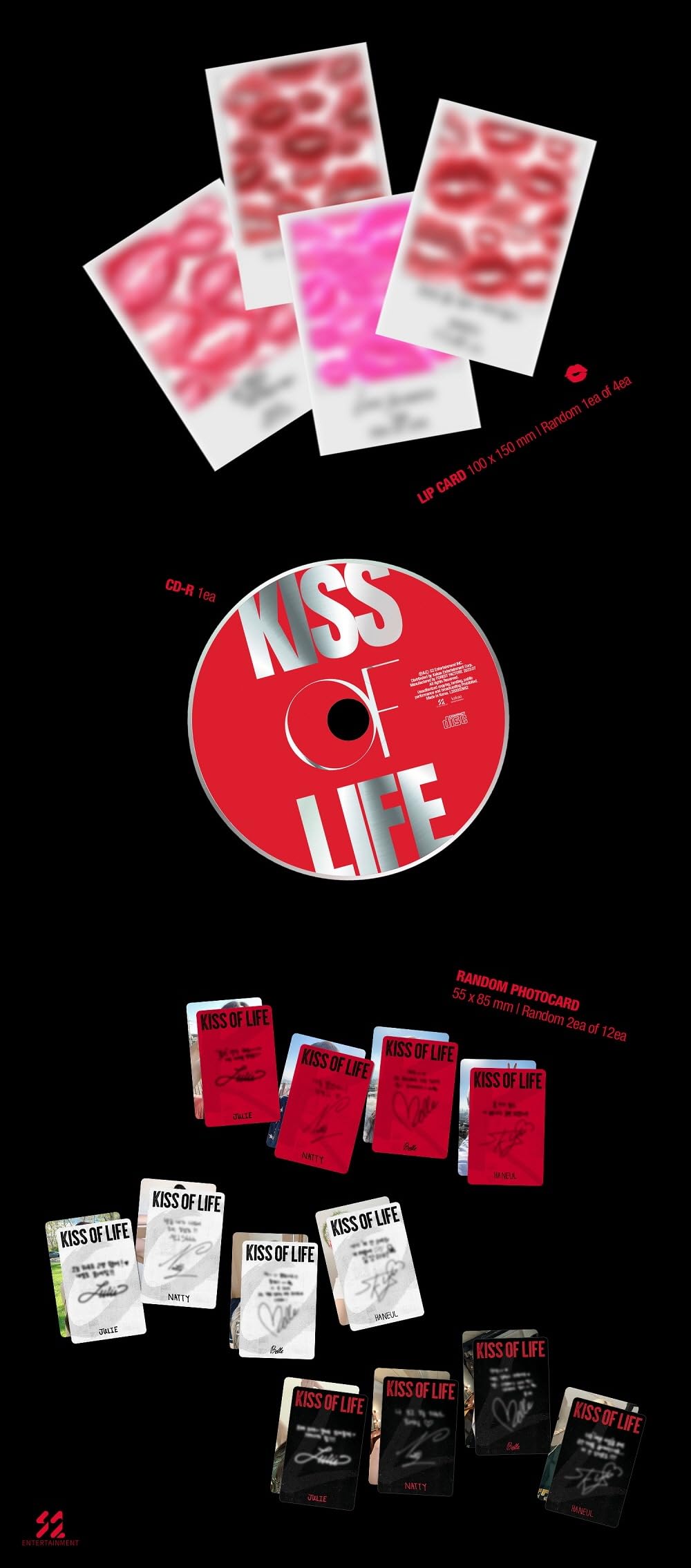 KISS of Life - 1st Mini Album KISS of Life CD : Amazon.co.uk: Home