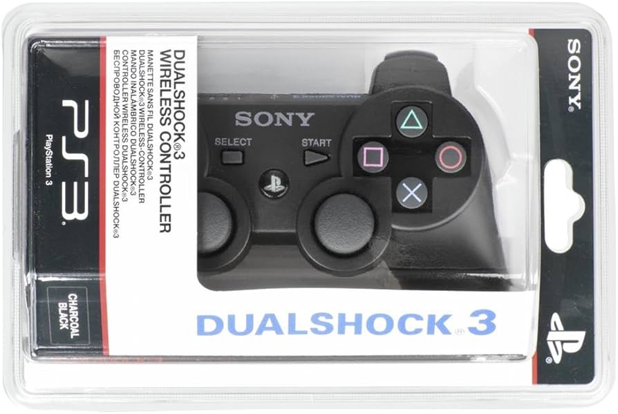 Amazon.com: Dualshock 3 Wireless Controller for Ps3 Charcoal Black