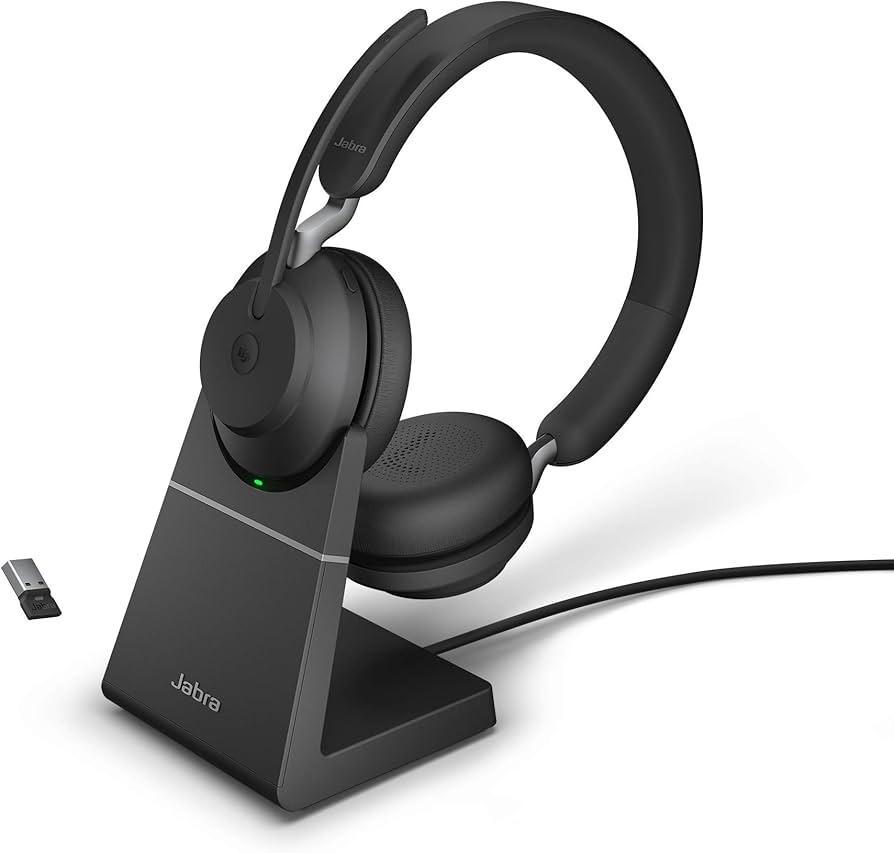 Amazon.com: Jabra Evolve2 65 - USB-A MS Teams Stereo with Charging