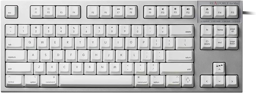 Amazon.co.jp: R2TLSA-US3M-WH(シルバー/白) REALFORCE TKL for Mac