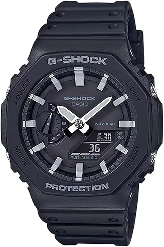 Amazon.com: Casio G-Shock GA-2100 Series Analog-Digital Black