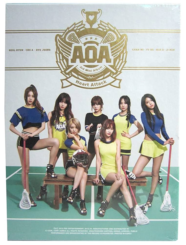 AOA Heart Attack Photobook+CD 3rd Mini Album Kpop Collection Seol