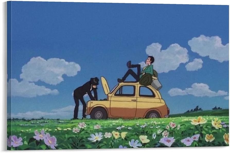 Amazon.co.jp: ルパン三世アートフレーム モダン 現代 壁の絵 壁掛け