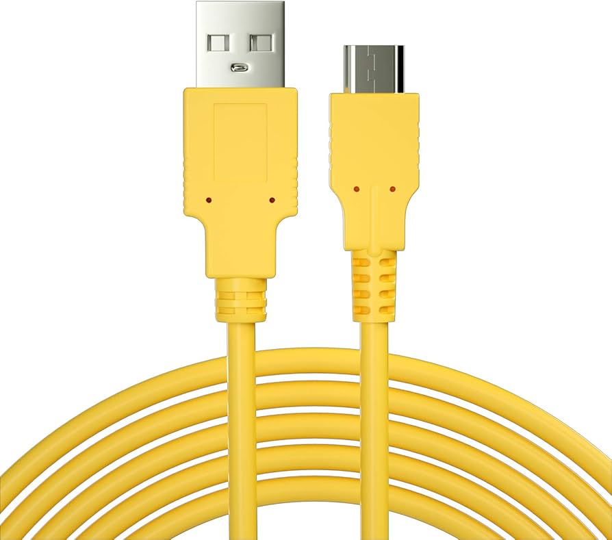 Amazon.com: ECHZOVE Yellow Charging Cable for Nintendo Switch lite