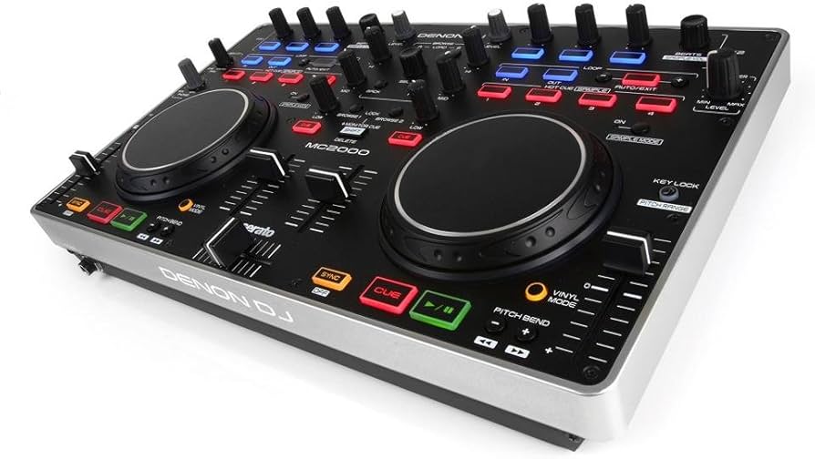 Amazon | DENON MC2000 USB MIDI DJコントローラー ブラック | DJ