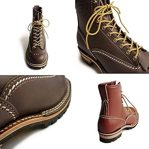 Amazon | [ウエスコ] 108100 ジョブマスター 8インチハイト レッド 8.5