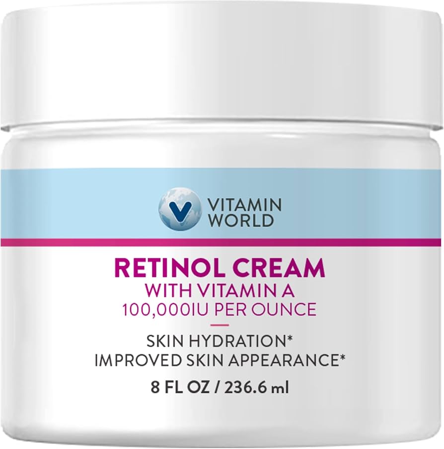 Amazon | Vitamin World ビタミンワールド レチノールクリーム226g(8oz