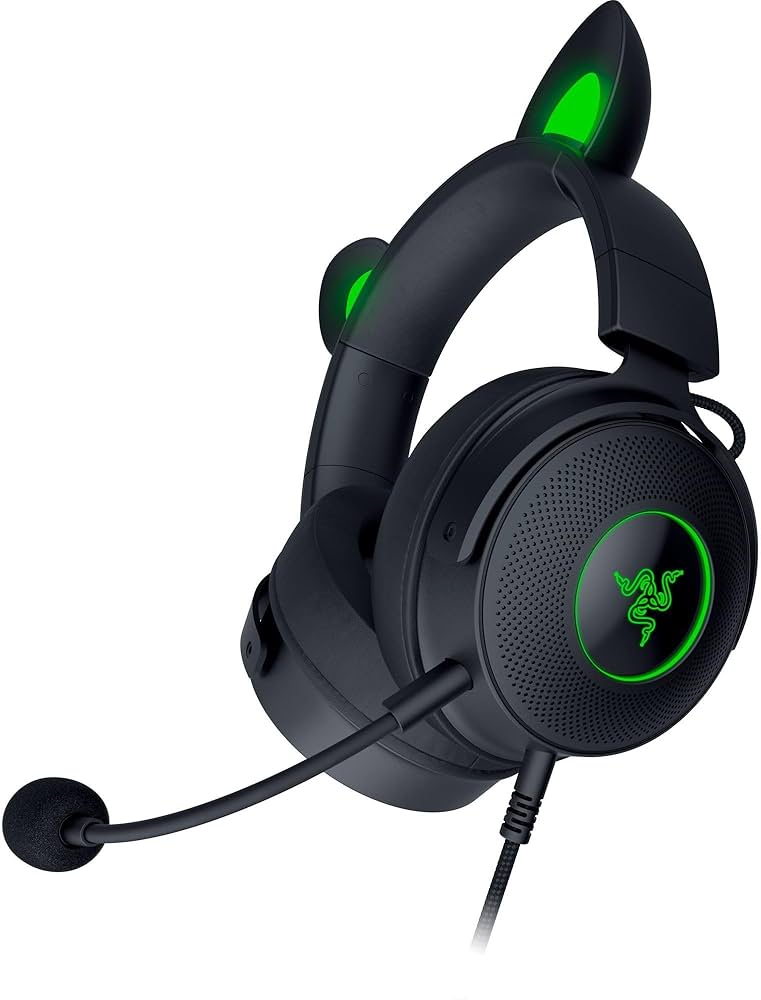 Amazon.com: Razer Kraken Kitty Edition V2 Pro - Wired RGB Gaming