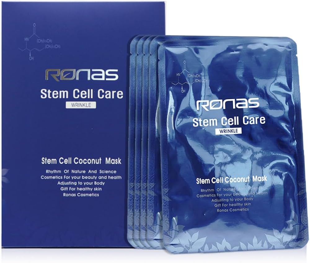 Amazon.com : Ronas Stem Cell Coconut Gel Mask 5 pack. Anti Aging