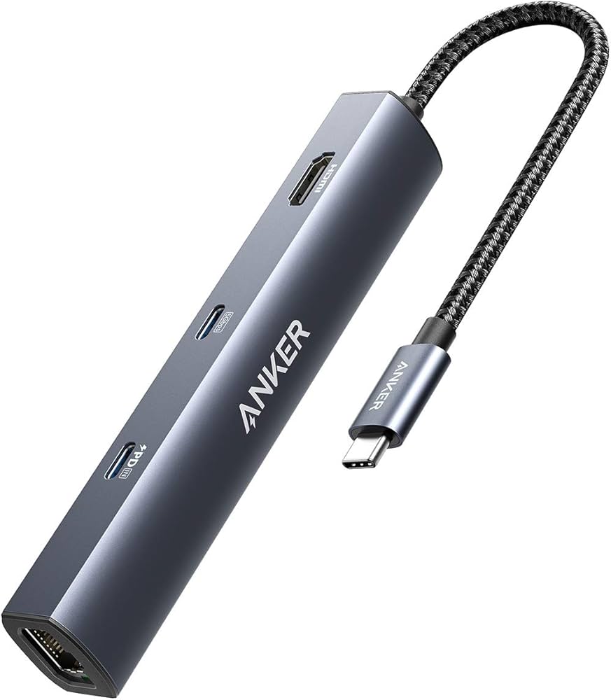 Amazon.com: Anker 6-in-1 USB C Hub with Ethernet, USB C to 4K HDMI