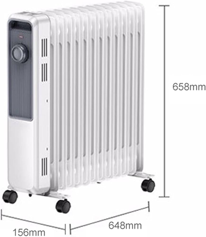 Amazon.co.jp : 2200W オイル充填ラジエーターヒーター、3 つの電力