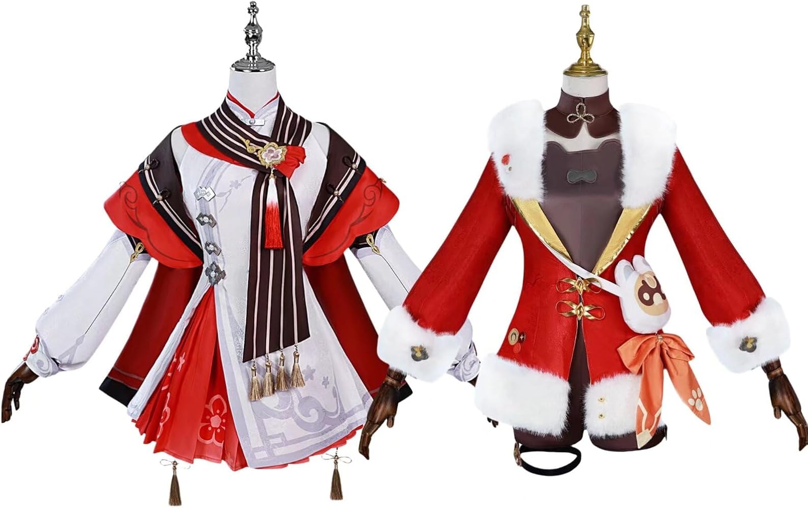 Amazon.co.jp: [DOKITOKI] 胡桃 フータオ 海灯祭 コスプレ 衣装 原神