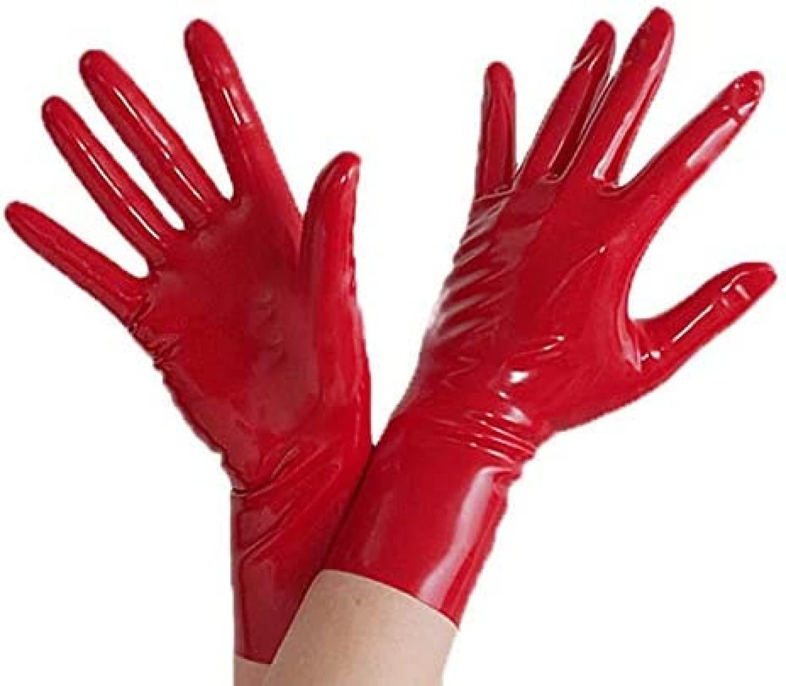 Amazon.co.jp: ラテックスショート手袋 0.4 ミリメートルクラブウェア