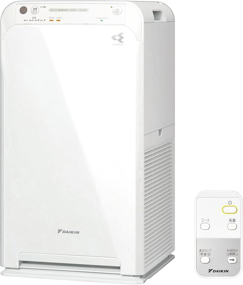 Amazon.co.jp: ダイキン【花粉対策】空気清浄機（加湿無し）MC555A-W