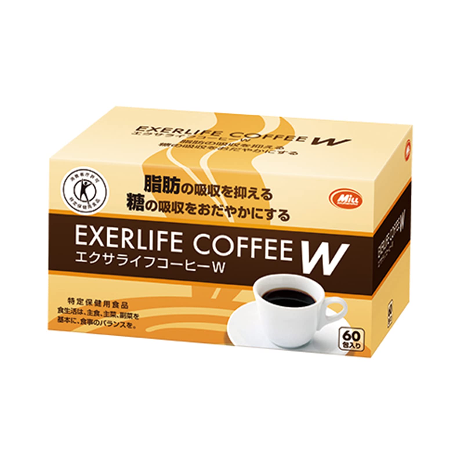 Amazon.co.jp: 特定保健用食品 エクサライフコーヒーW 60包入り : 食品