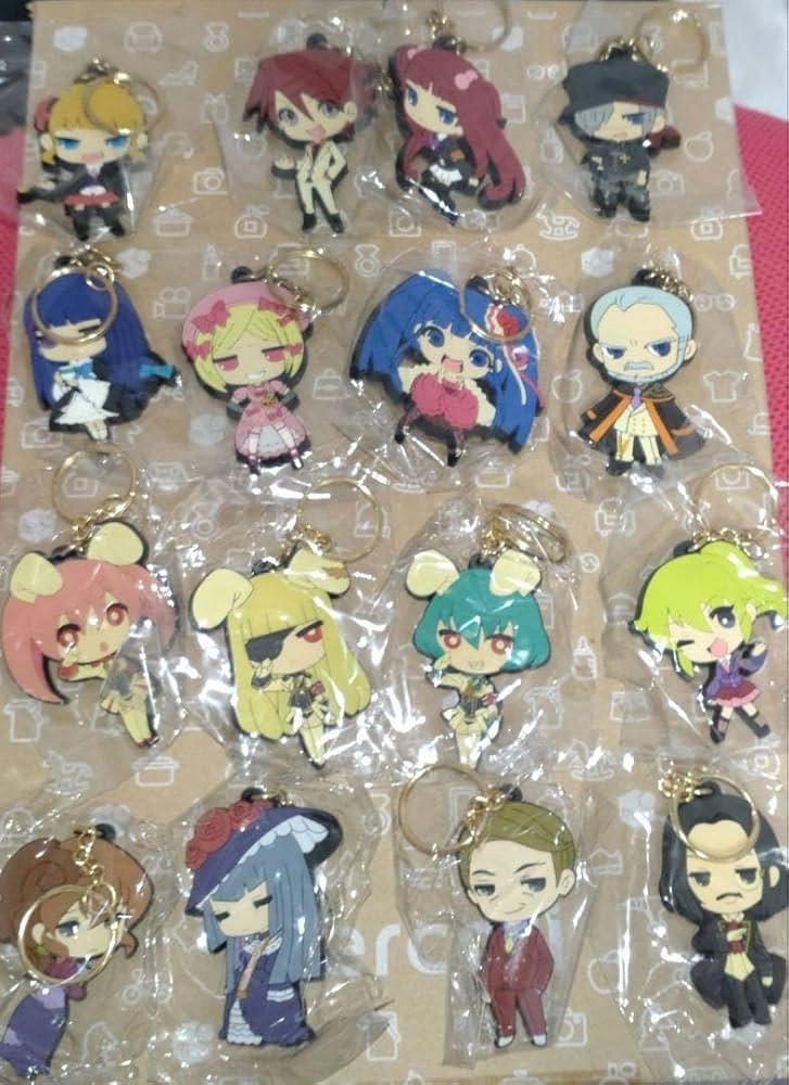 Amazon.co.jp: うみねこのなく頃に 第1弾第2弾ラバーキーホルダー 全16