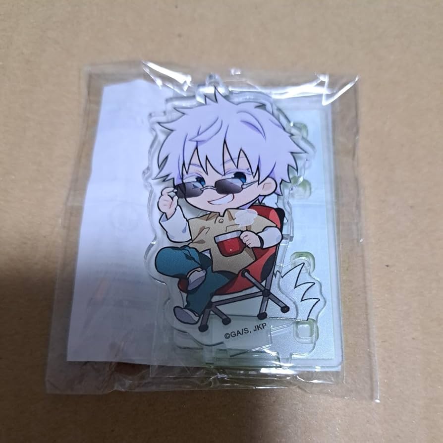 Amazon.co.jp: 呪術廻戦 まるくじ アクリルスタンド アクスタ 五条悟