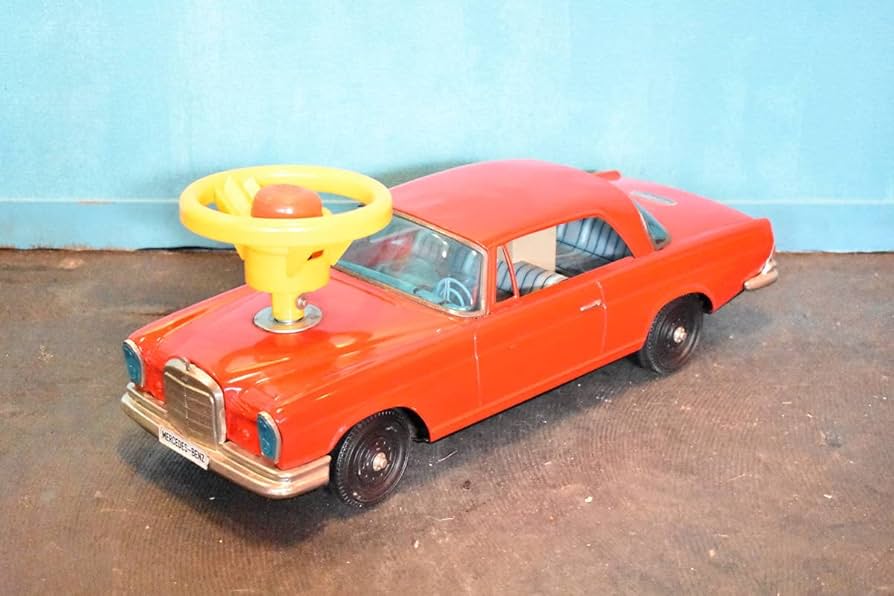 Amazon.co.jp: イチコー/乗用玩具/ブリキ/レトロ/ベンツ/ヴィンテージ