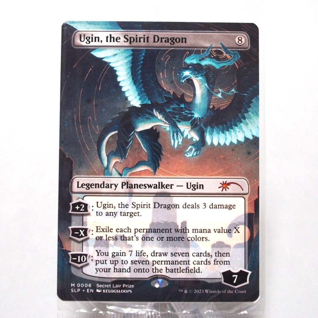 精霊龍、ウギン プレイマット MTG UGIN the spirit 精霊龍、ウギン