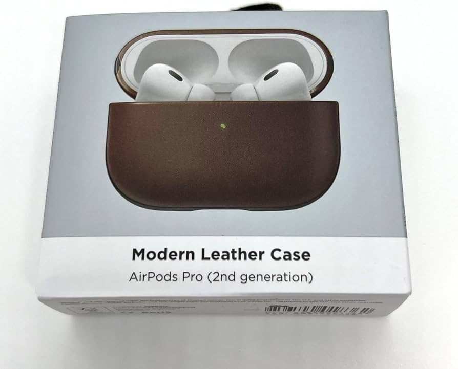 Amazon | NOMAD社製 AirPods Pro (第2世代)用 レザーケース(ブラウン