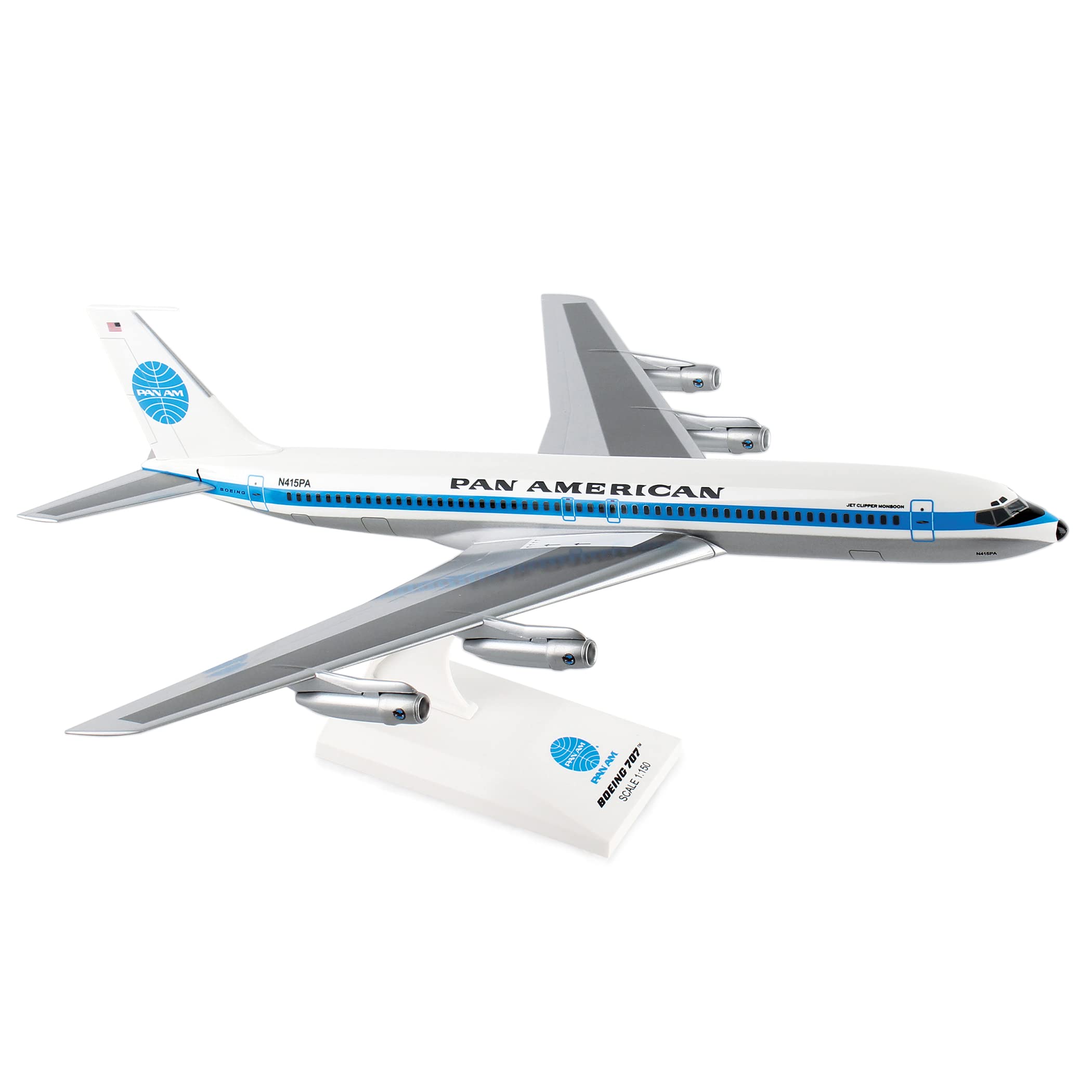Amazon | SKYMARKS PAN AM 707 1/150 JET CLIPPER MONSOON REG N415PA