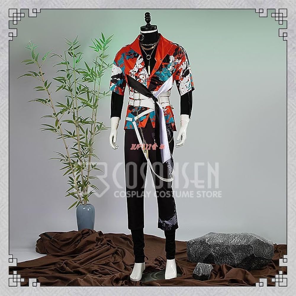 Amazon.co.jp: [よきま] Vtuber 3SKM 魁星ウィッグ、靴付き コスプレ