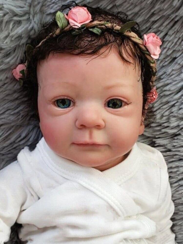 ☆新品☆リボーンドール フルボディー 天使の笑顔のベビーちゃん❷45cm