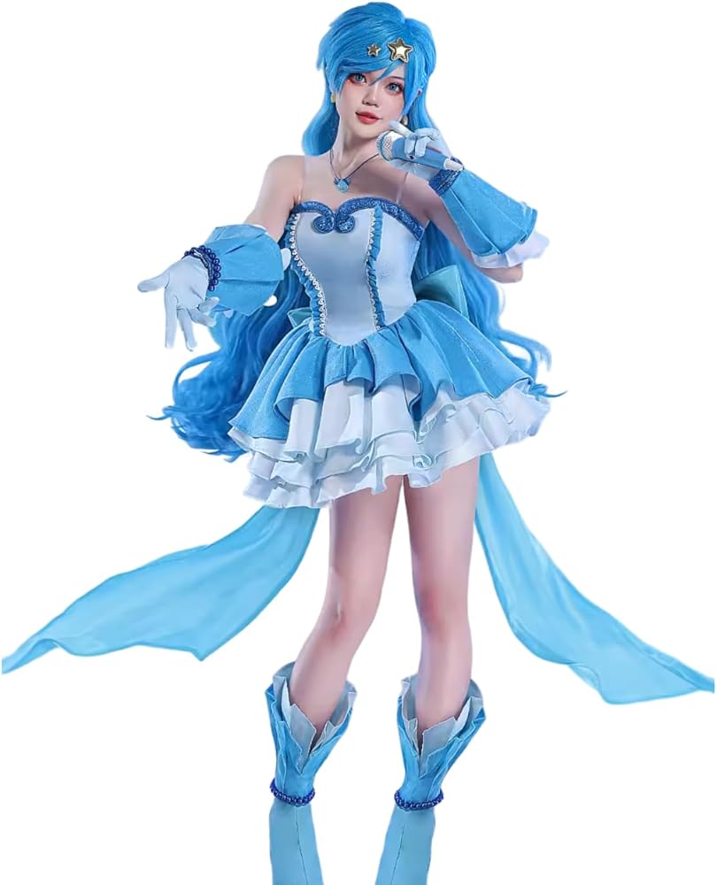 Amazon.co.jp: [YYSMUPILE] ぴちぴちピッチ 宝生波音 コスプレ衣装