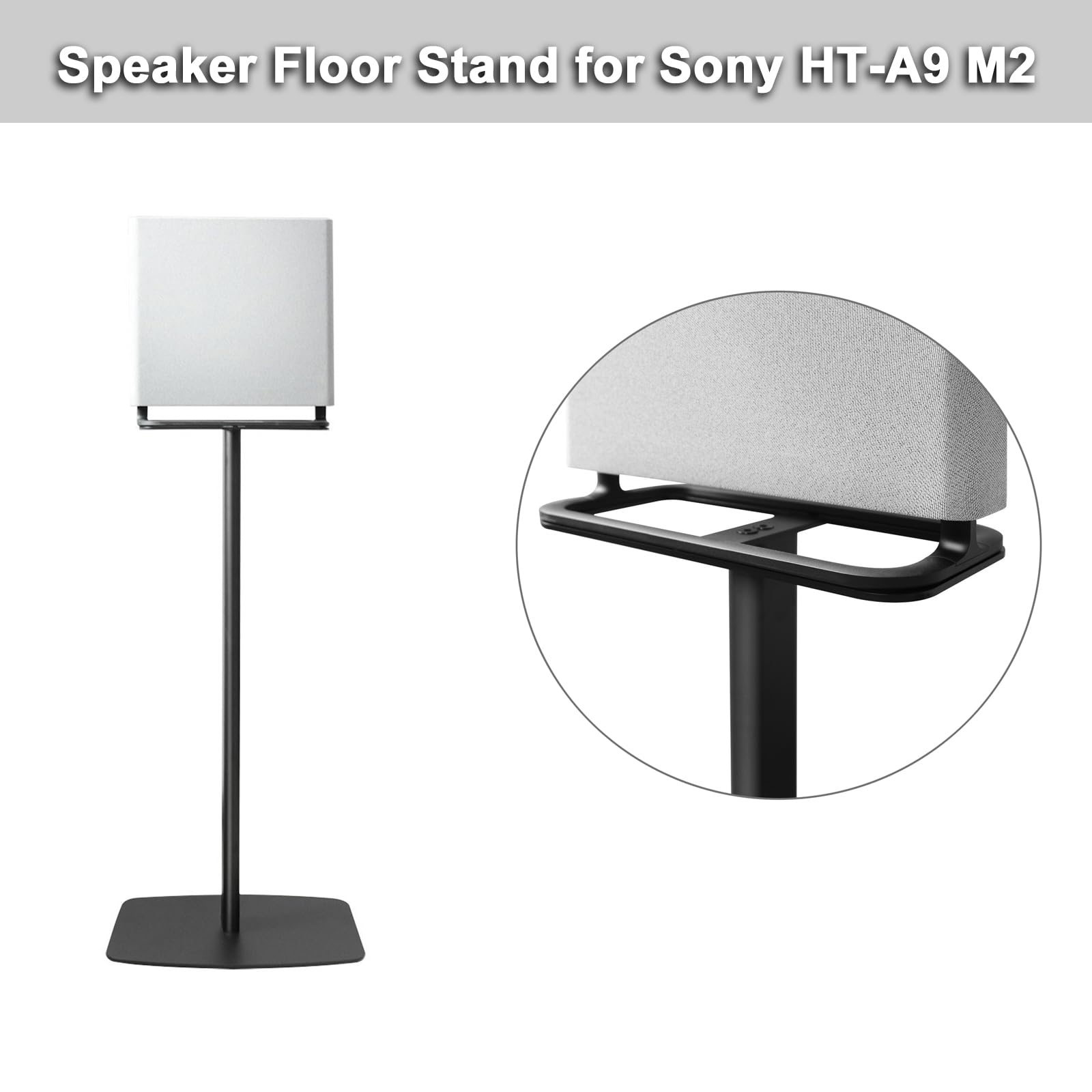 Amazon | EUGOOCX スピーカースタンド ペア ソニー HT-A9M2