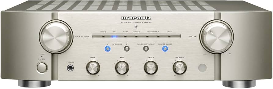 Amazon.co.jp: Marantz プリメインアンプ シルバーゴールド PM-8004/FN